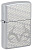 Зажигалка ZIPPO Reatree® с покрытием High Polish Chrome, латунь/сталь, серебристая, 38x13x57 мм