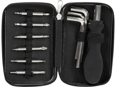 Набор отверток 10-в-1, серебристый (Р)