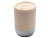 Термокружка LINDE с двойными стенками из переработанного полипропилена, бежевый