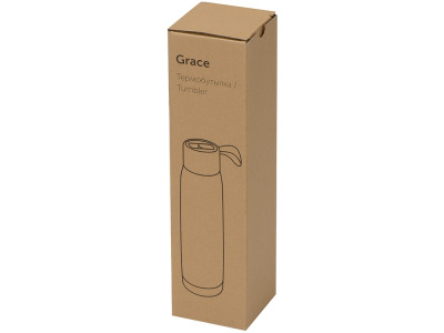 Термобутылка Grace 320мл, черный