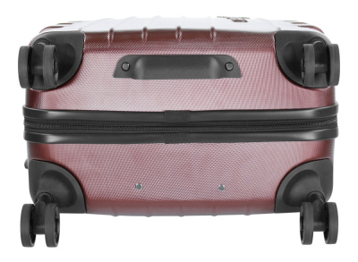 Чемодан BUGATTI ГАЛАТЕЯ | GALATEA, бордовый, поликарбонат / АБС-пластик, 53х30,5х77 см, 96 л