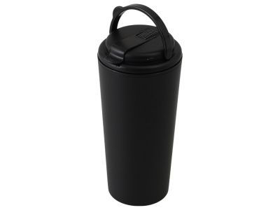 Термокружка с трубочкой Moment Straw, 350 мл, черный