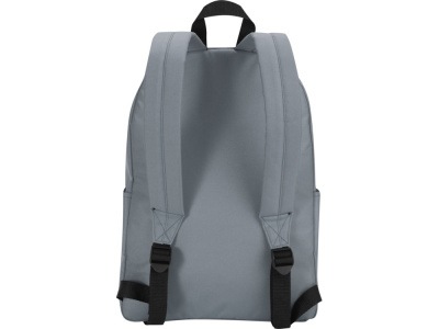Байрон рюкзак для 14-дюймового ноутбука объемом 16 л, изготовленный из переработанных материалов по стандарту GRS, серый