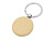 Брелок Wood RND круглый, бежевый