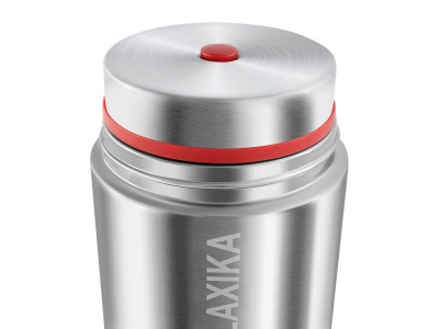 Термос для еды Relaxika 301 в чехле, 1200 мл, стальной , размер 1200 мл