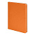 Ежедневник недатированный Pulpy, А5,  оранжевый, кремовый блок в линейку, оранжевый срез
