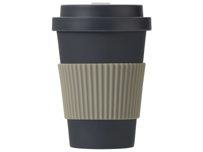 Термокружка Muffin из натуральных волокон, темно-серый