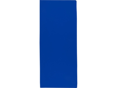 Lucas спортивное полотенце из переработанного полиэстера 30х80 см - Ярко-синий , размер S