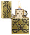 Зажигалка ZIPPO Armor® Cackling Cranium с покрытием Antique Brass, латунь/сталь, золотистая, матовая, 38x13x57 мм