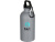 Oregon одностенная бутылка для воды с карабином, изготовленная из нержавеющей стали, сертифицированной по стандарту RCS, объемом 400 мл - Серый