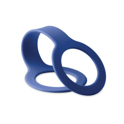 Держатель для бутылки силиконовый синий