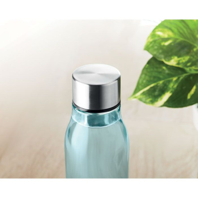 Стеклянная бутылка 500 мл прозрачно-голубой