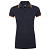 Рубашка поло женская Pasadena Women 200 с контрастной отделкой