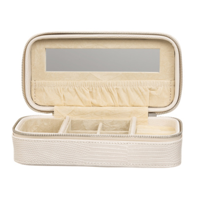 Шкатулка для украшений Jardin D'Ete, цвет бежевый, "рептилия", 19,5 х 10 х 6 см