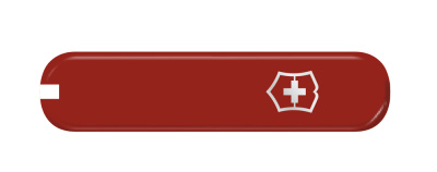 Передняя накладка для ножей VICTORINOX 74 мм, пластиковая, красная