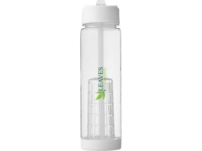 Бутылка Tuttu Frutti с отделением для фруктов, белый