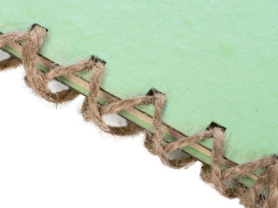 Живой блокнот с семенами цветов, А6, зеленое яблоко , размер A6