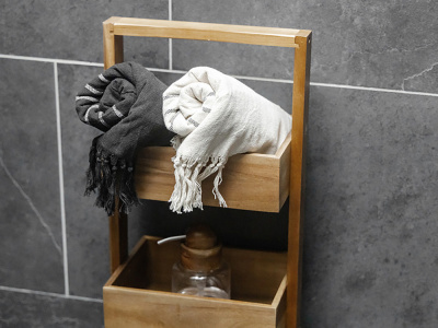 Originalhome плед 3-в-1 из переработанных материалов - 85 x 175 см - Белый