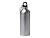 Бутылка LUWAK/ЛЮВАК из переработанной нержавеющей стали с карабином, серебристый