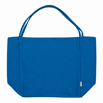 Шоппер-оверсайз Grossbag из переработанного хлопка 340 г, синий