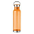 Бутылка 800мл. Бамбуковый топ прозрачно-оранжевый
