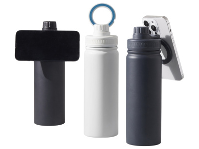 Вакуумная термобутылка с magsafe-держателем INSIDER, 600 мл, синий