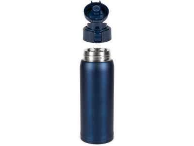 Термокружка Relaxika 701 (0,48 литра), синяя (без лого) , размер 480