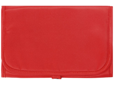 Несессер для путешествий со съемной косметичкой Flat, красный