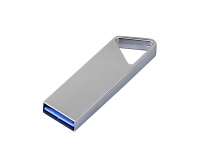 USB 2.0-флешка на 512 Мбайт с мини чипом, компактный дизайн, отверстие треугольной формы для цепочки , размер 512МБ
