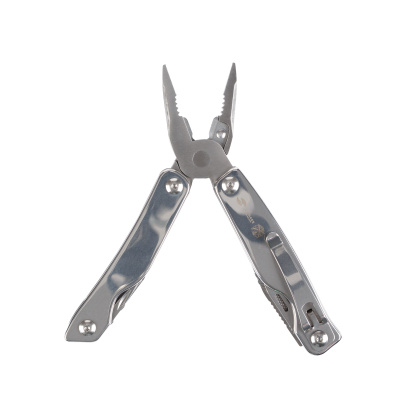 Мультитул Stinger, 101x43 мм, 11 функций, сталь, серебристый, в комплекте нейлоновый чехол