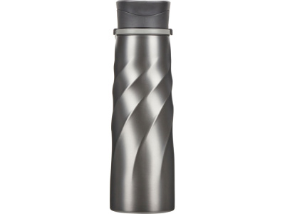 Бутылка для воды Athletica, 1000 мл, нержавеющая сталь, серый