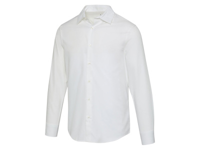 Citrine мужская рубашка из твила - Белый , размер 2XL