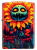 Зажигалка ZIPPO Spooky Sunflower с покрытием 540 Tumbled Brass, латунь/сталь, разноцветная, 38x13x57 мм