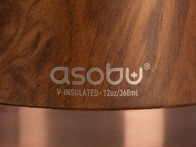 Термокружка ULTIMATE, 360 мл, дерево