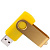 Флешка TWIST COLOR Желтая 4011.04.4ГБ
