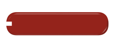 Задняя накладка для ножей VICTORINOX 74 мм, пластиковая, красная