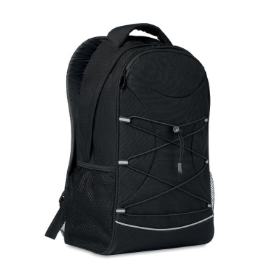 Рюкзак 600D из RPET черный