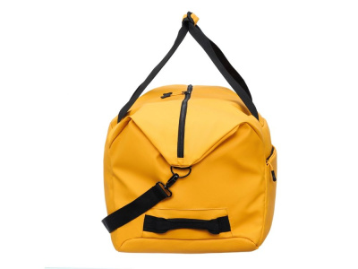 Сумка дорожная TORBER РИТМ, желтая, полиэстер 900D с PU покрытием, 65 х 37 х 34 см