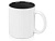 Кружка Gain 320мл, белый/черный