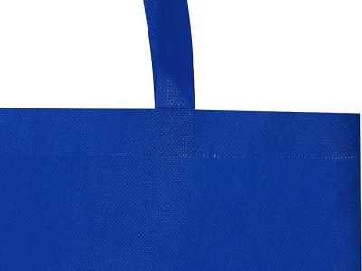 Экосил эко-сумка с ластовицей из нетканого материала, переработанного по стандарту GRS, объемом 12 л, королевский синий