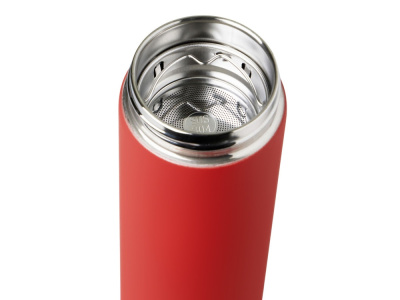 Вакуумный термос Vacuum Flask C1, soft touch, 420мл, красный