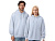Толстовка с капюшоном оверсайз Lisbon унисекс, небесно-голубой , размер XL