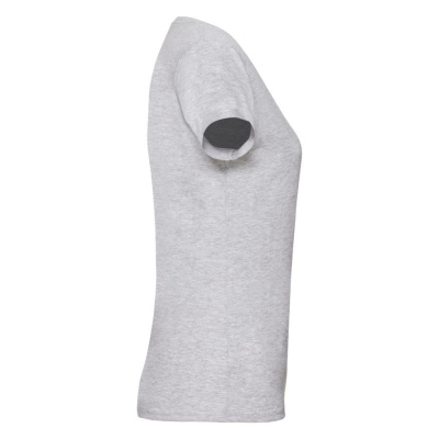 Футболка "Lady-Fit Valueweight T", серо-лиловый_M, 97% хлопок, 3% п/э; 165 г/м2