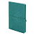 Ежедневник недатированный Fusion, А5, бирюзовый, кремовый блок в линейку