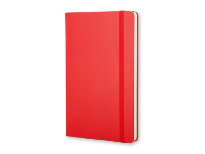 Записная книжка Moleskine Classic (нелинованный) в твердой обложке, Large (13х21см), красный , размер A5