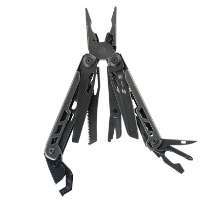 Мультитул Stinger, 116 х 25 мм, 16 функций, сталь, стоунвош, в картонной коробке, в комплекте нейлоновый чехол