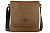 Сумка через плечо KLONDIKE GOLD «Taylor», натуральная кожа в коньячном цвете, 22 х 23,5 х 5,5 см