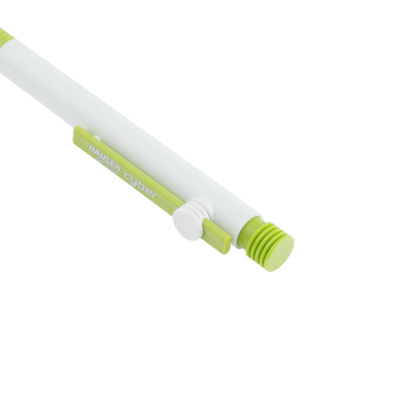 Набор: Шариковая ручка Hauser Cyber голубая + зеленая