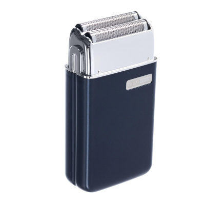 Шейвер для проработки контуров и бороды / бритья DEWAL BEAUTY Shave Mini, цвет синий.