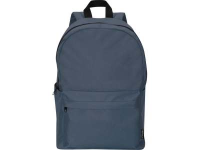 Байрон рюкзак для 14-дюймового ноутбука объемом 16 л, изготовленный из переработанных материалов по стандарту GRS, серо-синий